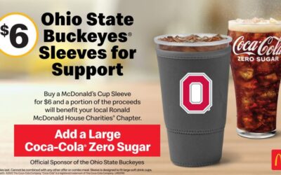 Local McDonald’s Restaurants Bring Back “Sleeves for Support” Fundraiser to Support Ronald McDonald House Charities of Northwest Ohio