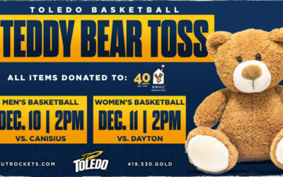 Toledo Basketball Teddy Bear Toss